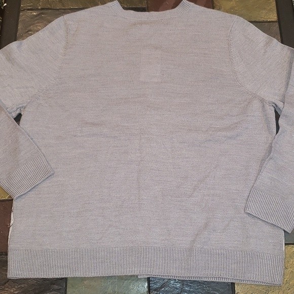 Croft&Barrow Checkered Button Up The Extra Cozy Cardigan - Picture 5 of 7